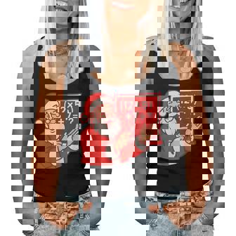 Santa 67 Teacher Six Seven Christmas Women Tank Top - Monsterry