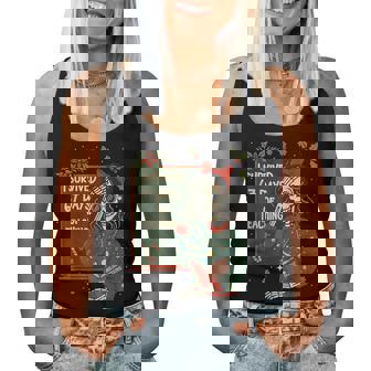 Teacher Christmas Xmas I Survived 67 Days Of Teaching Women Tank Top | Seseable CA