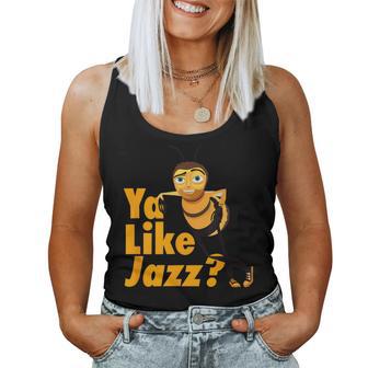 Ya Like Jazz Music Bee Lover Women Tank Top - Thegiftio UK