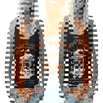 Gilmore Ghouls Where You Haunt I Will Follow Fall Women Tank Top | Mazezy