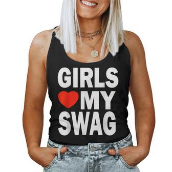 Girls Love Mywag Con Texto En Alemán Girls Love Mywag Camiseta sin mangas para mujer - Regaloses