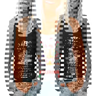 Gnome Hallothanksmas Halloween Thanksgiving Christmas Xmas Women Tank Top - Thegiftio