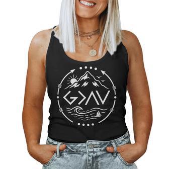 God Is Faithful More Than Highs And Lows Christian Women Tank Top - Thegiftio UK