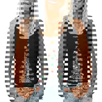 Golf Christmas Tree Xmas Golfer Golfing Men Women Tank Top - Monsterry