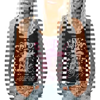 Grandma Of The Birthday Girl Pink Cowgirl Western Rodeo Women Tank Top - Monsterry