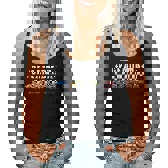 Grandma Retro Monster Truck Family Crew Birthday Matching Women Tank Top | Seseable FR