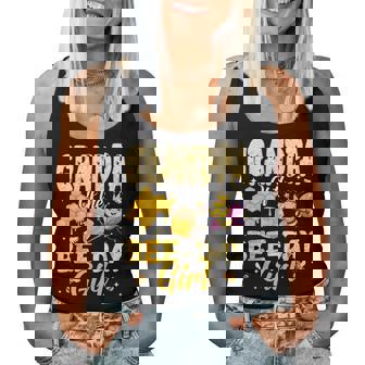 Grandpa Of The Bee Day Girl Birthday Family Matching Party Women Tank Top | Mazezy