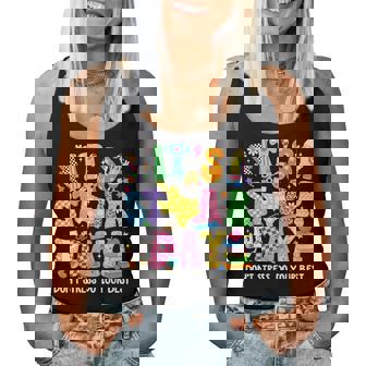 Groovy It's Staar Day Don't Stress Do Your Best Test Day Women Tank Top - Monsterry