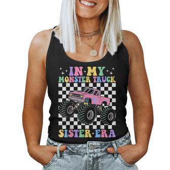 Groovy In My Monster Truck Sister Era Women Tank Top - Monsterry