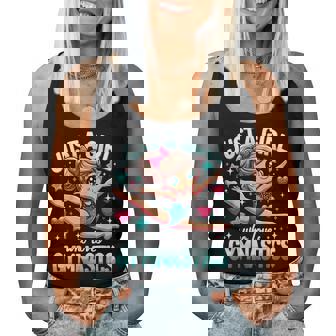 Gymnast Cute Just A Girl Who Loves Gymnastics Women Tank Top - Thegiftio