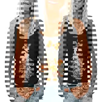 Halloween Boo Ghost Patchwork Quilter Quilting Sewing Womens Women Tank Top - Thegiftio