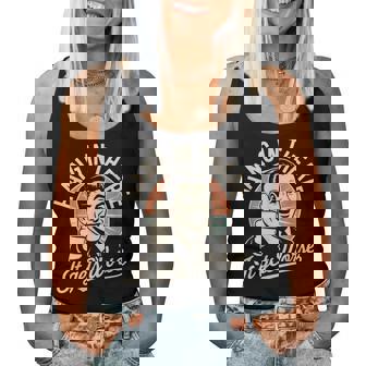 Hang In There It Gets Worse Sarcastic Humor Women Tank Top | Seseable UK