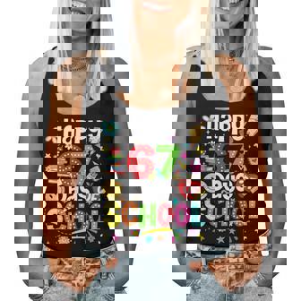 Happy 67 Days Of School Six Seven Meme Boy Girl Teacher Women Tank Top | Seseable FR