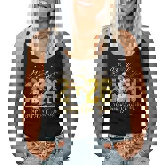 Hello 2026 Happy New Year 2026 Snowman Leopard Girls Women Tank Top | Seseable CA