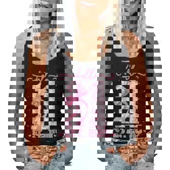 Hello Eleven Est 2015 Rosa Kokettechleife 11 Geburtstag Mädchen Tank Top Frauen - Geschenkecke