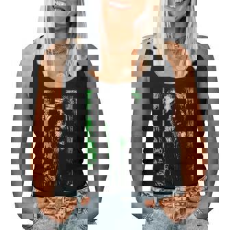 Horror Demonic Ghost Girl Grunge Alt Goth Occult Aesthetic Women Tank Top - Monsterry