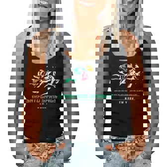 Horse Racing Satatoga Springs Upstate New York Women Tank Top | Mazezy