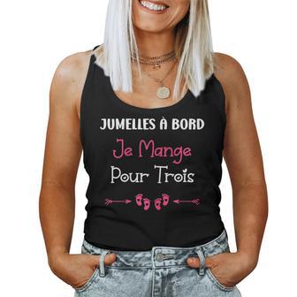 Humour Bébés Enceinte Annonce Grossesse Jumelles Débardeur pour femme - Cadeauxyz