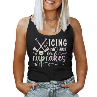 Icing Hockey Girl Ice Hockey Player Ice Hockey Girls Women Tank Top - Thegiftio UK
