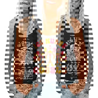 Icu Nurse Gobble Squad Thanksgiving Intensive Care Unit Women Tank Top - Thegiftio