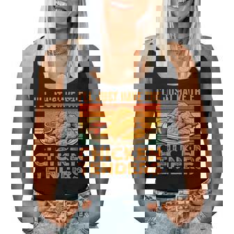 I’Ll Just Have The Chicken Tenders Vintage Chicken Tender Women Tank Top - Monsterry