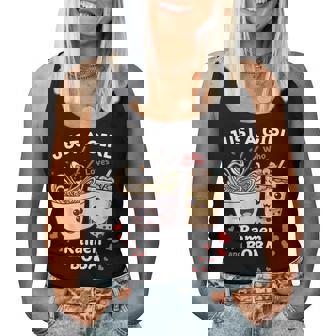 I'm Just A Girl Who Loves Ramen And Boba Women Tank Top | Mazezy