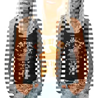 I'm Just Here For The Pie Thanksgiving Fall Autumn Retro Women Tank Top | Mazezy