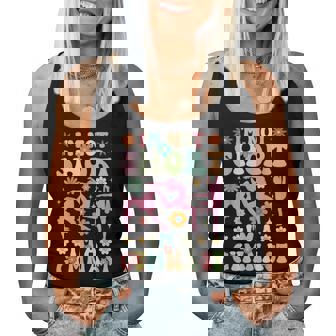 I'm Not Short I'm A Gymnast Groovy Gymnastics Acrobat Women Tank Top - Thegiftio