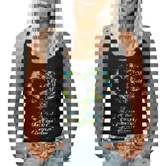 I'm A Proud Autism Grandma Autism Awareness Heart Women Tank Top | Seseable FR