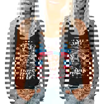 Imell Hippies Peace 4Th Of July For Hippie レディースタンクトップ - Kawaiitshirt