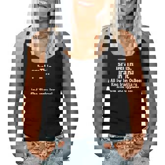 Israel This Iran That Wordplay Humour Sarcastic Joke Women Tank Top | Seseable UK