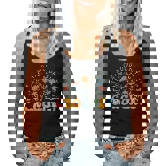 It's A Good Day To Crochet Wildflower Crochet Lover Knitting Women Tank Top | Seseable CA