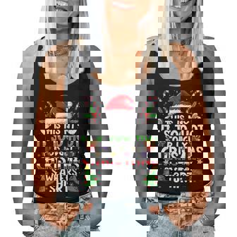 It's Too Hot For Ugly Christmas Xmas Women Women Tank Top - Thegiftio