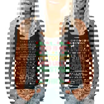 This Is My Its Too Hot For Ugly Christmas Sweaters Men Women Tank Top - Thegiftio