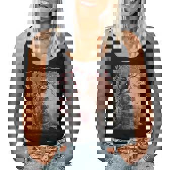 Japanese Geisha Japanese Samurai Girl Sakura Cherry Blossom Women Tank Top - Thegiftio