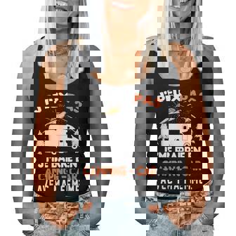 Je Ne Peux Pas Me Barrer En Camping-Car Avec Ma Débardeur pour femme - Cadeauxyz