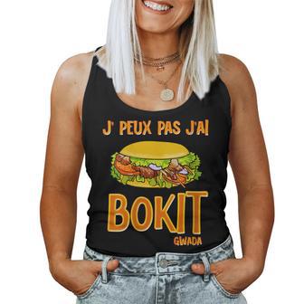 Je Peux Pas J'ai Bokit Humour Guadeloupe Débardeur pour femme - Cadeauxyz