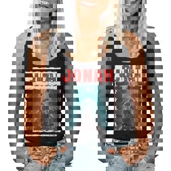 Jonah And The Whale Story Film Poster Women Women Tank Top - Monsterry