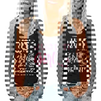 Just A Girl Keepin' It Reel I Fishing Women Tank Top - Thegiftio