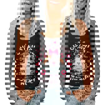 Just A Girl Who Loves Guinea Pigs Lover Mom Women Tank Top | Seseable CA