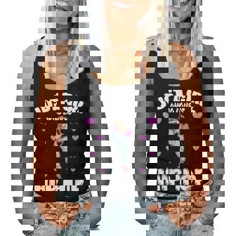 Just A Girl Who Loves Hip Hop Music Lover Women Tank Top | Seseable UK