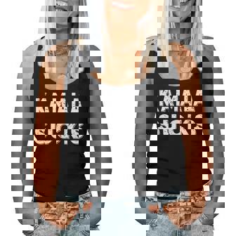 Kamalaucks Kamala Harrisucks And Women レディースタンクトップ - Kawaiitshirt
