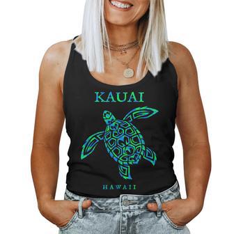 Kauai Hawaii Sea Turtle Boys Girls Toddler Women Tank Top - Thegiftio UK