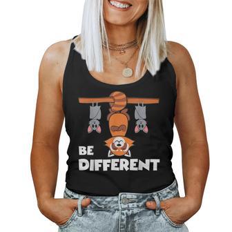Kawaii Red Panda Be Different Camiseta sin mangas para mujer - Regaloses