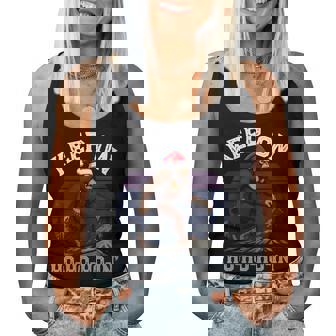 Keep On Ho Ho Ho In’ Retro Christmas Bigfoot Sasquatch Women Tank Top | Seseable CA