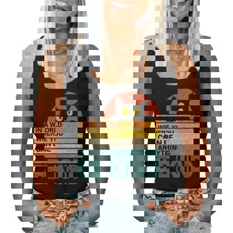 Be Kind Cat Lover Cats Quote Cat Owner Women Tank Top - Monsterry