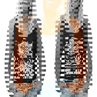 Be Kind Fish 学校教師の初日おめでとう レディースタンクトップ - Kawaiitshirt