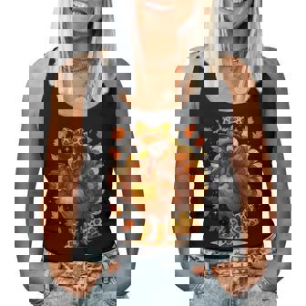 Leopard Turkey 67 Meme Thanksgiving Turkey Day Girls Women Tank Top | Seseable CA