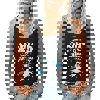 Licorne Humoristique Adhd Is Myuperpower Débardeur pour femme - Cadeauxyz