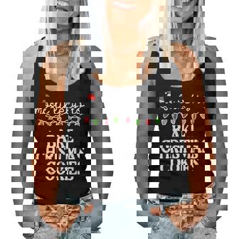 Most Likely Bake Christmas Cookies Xmas Family Match Women Women Tank Top - Seseable